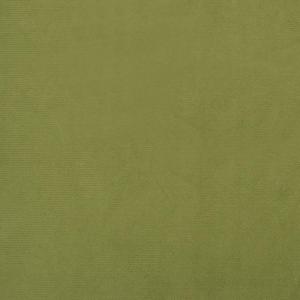 vidaXL vidaXL Podnóżek z drewnianymi nóżkami, jasnozielony, obity aksamitem 3