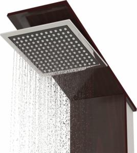 Zestaw prysznicowy vidaXL vidaXL Panel prysznicowy, szklany, brązowy 3