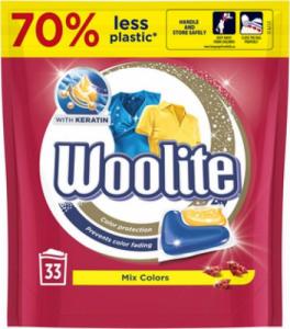 Woolite Woolite Mix Colors kapsułki do prania ochrona koloru z keratyną 33szt 1