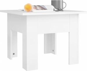 vidaXL vidaXL Stolik kawowy, biały, 55x55x42 cm, płyta wiórowa 4