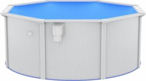 vidaXL vidaXL Basen ze stalowymi ściankami, 300x120 cm, biały 2