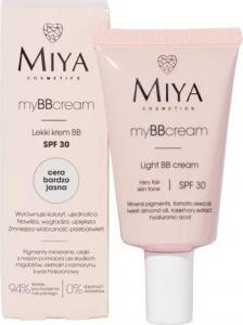 Miya Miya Cosmetics My BB Cream SPF30 lekki krem koloryzujący do cery bardzo jasnej 40ml 1
