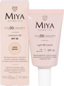 Miya Miya Cosmetics My BB Cream SPF30 lekki krem koloryzujący do cery jasnej 40ml 1