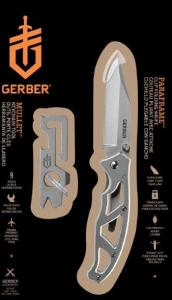 Gerber Zestaw Nóż Paraframe I Folder FE + multitool Mullet 2