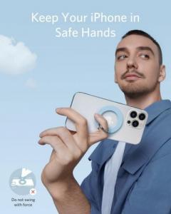 Anker Anker Uchwyt Magnetic Phone Grip MagGo niebieski 5