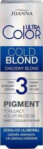 Joanna Joanna Ultra Color Pigment tonujący kolor włosów Chłodny Blond 100ml 1