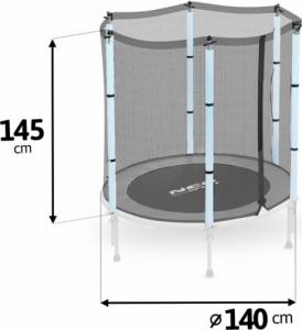 Neo-Sport NeoSport Siatka zewnetrzna do trampoliny 140cm 4,5ft 3
