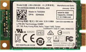 Lite-On Dysk SSD / Lite-On LMH-256V2M / 256 GB / mSATA 1