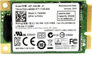 Lite-On Dysk SSD / Lite-On LMT-256L9M / 256 GB / mSATA 2