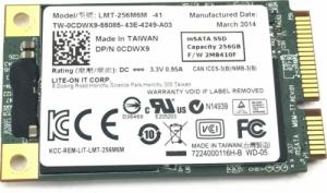 Lite-On Dysk SSD / Lite-On LMT-256M6M / 256 GB / mSATA 1