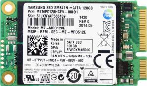Samsung Dysk SSD / Samsung SM841N (MZ-MPD128E) / 128 GB / mSATA 1