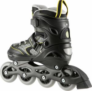 Rolki Nils Extreme NA14198 rekreacyjne regulowane czarne r. 31-34 3