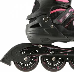 Rolki Nils Extreme NA19088 rekreacyjne regulowane czarne r. 31-34 6