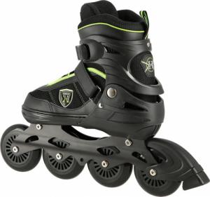 Rolki Nils Extreme NA19088 rekreacyjne regulowane czarne r. 35-38 4