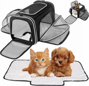 Wobell Transporter dla kota lub psa, rozkładany, do 8kg 13