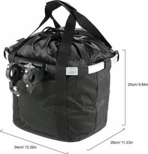 Wobell Składana Torba Koszyk Na Kierownicę Do Roweru Klik 3