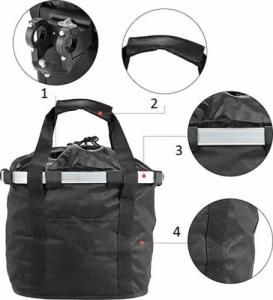 Wobell Składana Torba Koszyk Na Kierownicę Do Roweru Klik 4