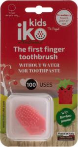 IKO IKO KIDS Natural szczoteczka na palec truskawka one size 2