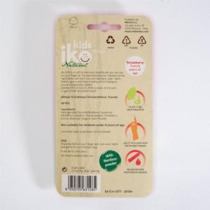 IKO IKO KIDS Natural szczoteczka na palec truskawka one size 5