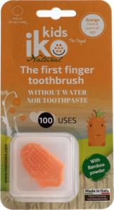 IKO IKO KIDS Natural szczoteczka na palec pomarańczowa one size 2
