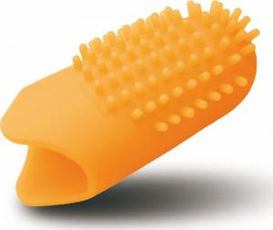 IKO IKO KIDS Natural szczoteczka na palec pomarańczowa one size 3