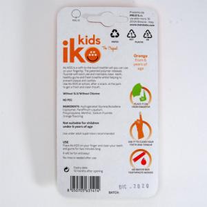 IKO IKO KIDS Natural szczoteczka na palec pomarańczowa one size 5