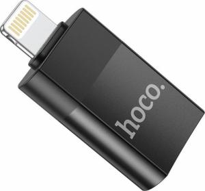 Adapter USB Hoco UA17 USB-A - Lightning Czarny  (6931474761989 [17891835]) 4