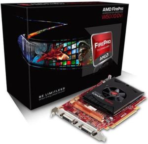 Karta graficzna AMD FIREPRO W5000 2GB GDDR5 (256 Bit) 2xDVI-D, BOX (100-505978) 1