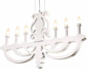 Lampa wisząca Candellux Lampa wisząca biała 6xE14 Damar 36-26272 1