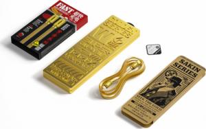 Kabel USB WK Design USB-C - Lightning 1 m Złoty (6941027620694) 2