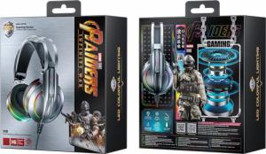 Słuchawki WK Design M9 Srebrne 5