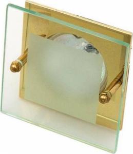 Candellux Oprawa stropowa złota kwadrat szkło SZ-04 2219204 1