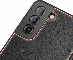 Dux Ducis Dux Ducis Yolo eleganckie etui pokrowiec ze skóry ekologicznej Samsung Galaxy S21 FE czarny 6