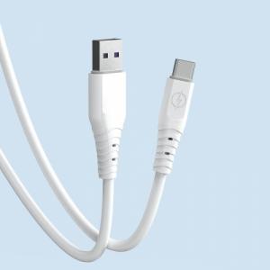 Kabel USB Dudao USB-A - USB-C 1 m Biały (6973687243388) 2