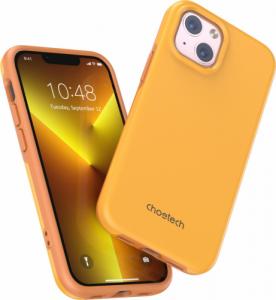 Choetech Choetech MFM Anti-drop case etui do iPhone 13 mini pomarańczowy (PC0111-MFM-YE) 1