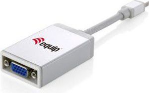 Adapter AV Equip DisplayPort Mini - D-Sub (VGA) biały (133432) 1