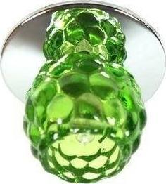 Lampa sufitowa Candellux Oprawa stropowa Candellux zielony kryształ ozdobne G4 2263603 1
