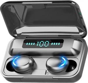 Słuchawki R2 Invest TWS F9+-5C Czarne 2