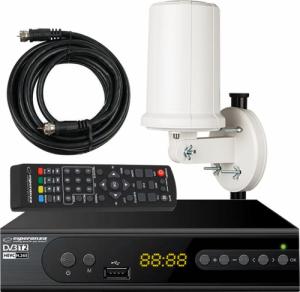 Tuner TV Esperanza EV106 + antena wewnętrzna/zewnętrzna ATD12 2