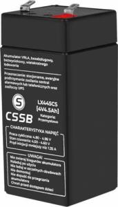 CSSB Akumulator żelowy 4V 4.5Ah (LX445CS) 1