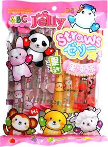 Abc Żelki owocowe Jelly Straws Animal Friends, różne smaki 400g - ABC 1