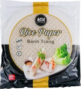 Asia Kitchen Papier ryżowy okrągły 22cm, 200g - Asia Kitchen 1