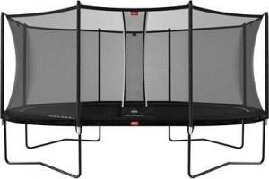 Trampolina ogrodowa Berg Trampolina ogrodowa Grand Favorit Regular z siatką wewnętrzną Comfort 520 x 345cm czarny 1