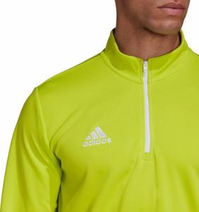 Adidas Bluza męska adidas Entrada 22 Training Top limonkowa HC5057 XL 7