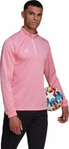 Adidas Bluza męska adidas Entrada 22 Training Top różowa HC5048 L 4