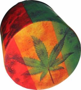 Bertoni-arco Okrągła pufa dekoracyjna - RASTA 3