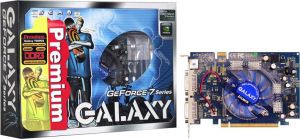 Karta graficzna Galax GeForce 7600 7600GS 256MB DDR3/128bit TV/Dual DVI PCI-E (Zalman) (1,4ns) (500/1400) 2