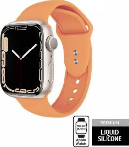 Crong Pasek Crong Liquid Band do Apple Watch 38/40/41 mm pomarańczowy 1
