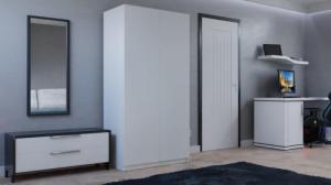 Topeshop Szafa SD-90 - BIEL 4