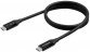 Kabel USB Club 3D USB-C - USB-C 1 m Czarny (UC4-010TB ) 1